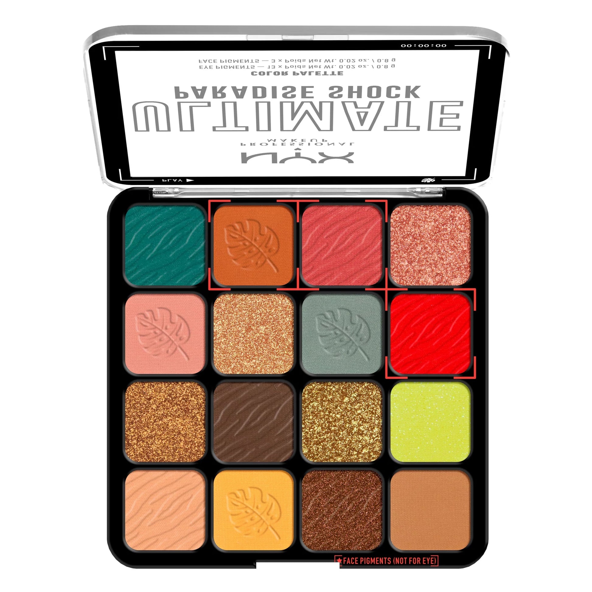 Ultimate Color Palette, Paradise Shock