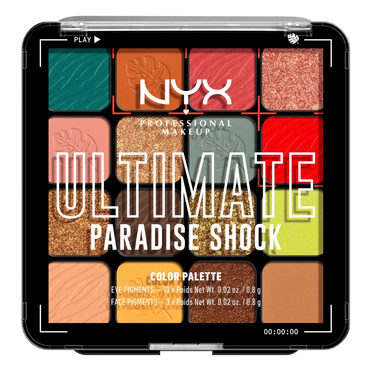 Ultimate Color Palette, Paradise Shock